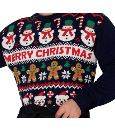 DISFRAZ DE A CUENTAS DE MUÑECO DE NIEVE T-L